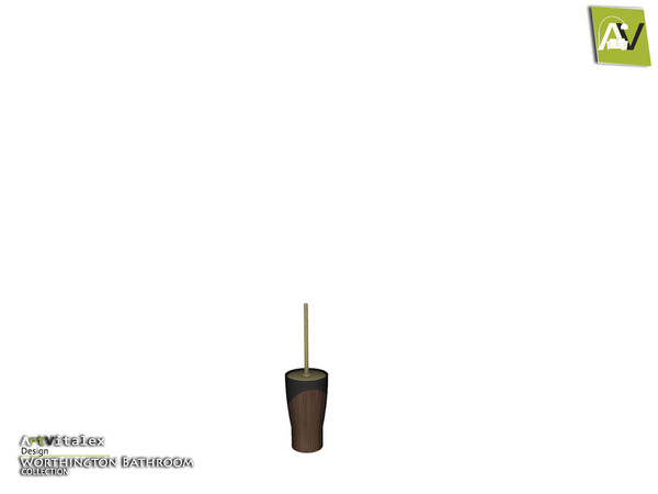 Sims 4 — Worthington Toilet Brush by ArtVitalex — - Worthington Toilet Brush - ArtVitalex@TSR, Jun 2019