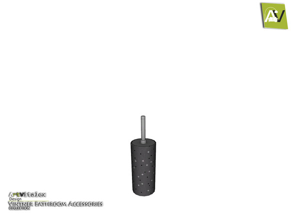 Sims 4 — Vintner Toilet Brush by ArtVitalex — - Vintner Toilet Brush - ArtVitalex@TSR, Jun 2019