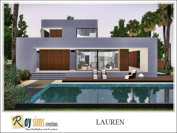 Sims 3 — Lauren by RayDesign9 — This house has 2 bedrooms, and 2 bathrooms. I really hope you guys like it.. Thank you