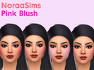 Sims 4 — Pink Blush Set - NoraaSims by NoraaSims — All you require is the basegame. Insert this file in your Mods folder!
