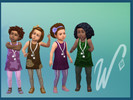 Sims 4 — Dresses for Toddler - Wibbly by WibblyPocry — 