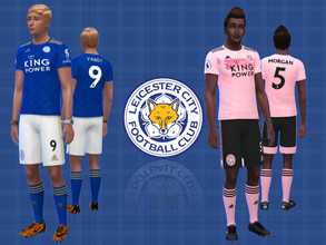 Sims 4 — Leicester City Kit 2019/20   fitness needed by RJG811 — Leicester City Kit 2019/20 Jerseys -Wes Morgan, Jamie
