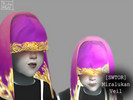 Sims 4 — [SWTOR] Miralukan Veil for child and toddler by PristinePastel2 — A veil modeled after the one worn by Viasa