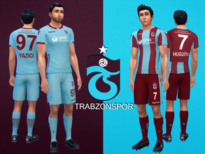 Sims 4 — Trabzonspor Kit 2018/19  fitness needed by RJG811 — Trabzonspor Kit 2018/19 Jerseys -Hugo Rodallega , Yusuf