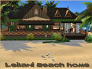 Sims 4 — Leilani Beach Home No CC by LCSims — Welcome to Sulani and your absolutely gorgeous beach home! The Leilani