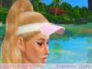 Sims 4 — Summer Visor by LadyKatt — A visor for your Sims to rock while relaxing on the beach or strutting down the