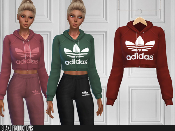 Sims 4 — ShakeProductions 291-3 Top by ShakeProductions — Tops/Sweatshirts New Mesh All LODs Handpainted 11 Colors