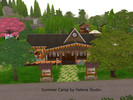 Sims 4 — Summer Camp 1 by Helena_Studio — A fun summer Camp with lots of different activities like sports, art, music,
