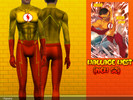 Sims 4 — Kid Flash Suit recolors  by Aqua03 — Mesh was created by Amiswift, please download it too! This recolor contains