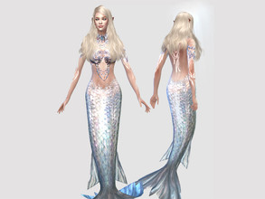 Sims 4 — Pisces Tail by hoanglap — mermaid tail recolored items
