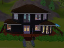 Sims 3 — Collab with SouthernSim by jeddz13 — One bedroom one bathroom two level house. NOT DECORATED!! Collab with