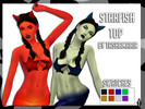 Sims 4 — Starfish Top by tashamaria2 — - Starfish Top -comes in 8 different swatches. - For females -Found in bikini top