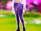 Sims 4 — Galaxy leggins by Black_Worn_jeans — This is my first ever CC creation I have uploaded! Base game recolor - no