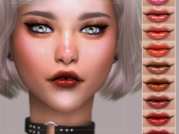 Sims 4 — [ Ultimate ] - Lip Colour by Screaming_Mustard — A simple, glossy lip colour. For females, teen +. With custom