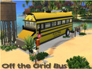 Sims 4 — Off the Grid Bus by LCSims — Do you have any sims that are itching to live off the grid and give up the comfort