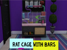 Sims 4 — Rat Cage with Bars-REQUIRES MY FIRST PET by jjsjiggy — A re-texture of the pet rat cage from the 'My First Pet