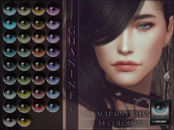 Sims 4 — Guanine Eyes by RemusSirion — Guanine Eyes update 2023-03-18: enabled for infants HQ mod compatible: preview