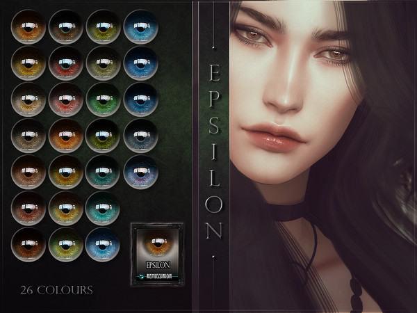 Sims 4 — Epsilon Eyes by RemusSirion — Epsilon Eyes update 2023-03-18: enabled for infants HQ mod compatible: preview