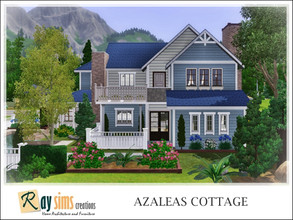 Sims 3 — Azaleas Cottage by Ray_Sims — This house has 3 bedrooms, and 3 bathrooms. I really hope you guys like it.. Thank