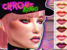 Sims 4 — Chrome - Lipstick by eGhourl — ___ _BGC _8 Swatches _Disabled for random. _Teen-Elder _Made for TS4 _Credits to
