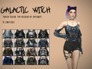 Sims 4 — | Galactic Witch | toksik Kaliah recolor fixed - mesh needed by opesims4 — toksik's kaliah blouse recolored with