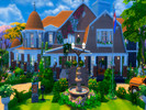 Sims 4 — Big Honey House [NO CC] by Caaroline_Simmer — Fabulous family home featuring six bedrooms, eight bathrooms,