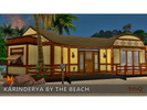 Sims 4 — Karinderya by the Beach by 9thQueen — Great little home with a bar attached. Or is it a bar with a home