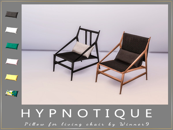 Sims 4 — Pillow for living chair by Winner9 — This is Pillow for living chair from my set Hypnotique, you can find it