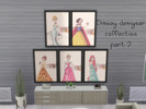 Sims 4 — Disney designer painting part 2 by MaddyNathan — Disney designer collection part 1 5 swatches ( Cinderella, Snow