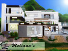 Sims 4 — Meliana's by satriagama — This is a Modern House For your Sims ! its featuring.. 2 Bedroom, 2 Bathroom ,1