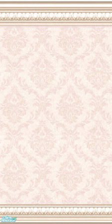 Sims 2 — In The Pink Wall by Henwen — Wall to match my In The Pink LR Set.