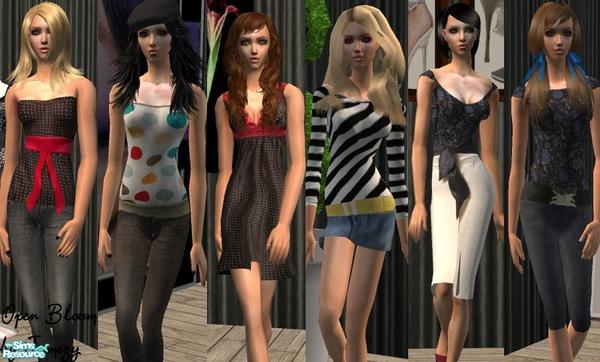 Sims 2 — Open Bloom by jamezy — this is a set that i have been working on for a while glad to share to you mesh's posted