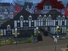 Sims 4 — Bounding Bear Inn (No CC) by xwolfxboundx — Middle Earth's hottest venue, The Prancing Pony Inn, inspired this