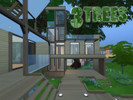 Sims 4 — Three Trees by amathakathi — A CONVERSATION BETWEEN THREE TREES Spanning 4 stories this *partially* furnished