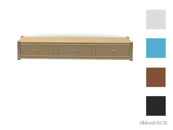 Sims 4 — Bedroom Charlott - Shelf by ShinoKCR — Classic Bedroom Furniture in Displays