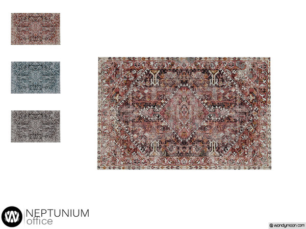 Sims 4 — Neptunium Rug by wondymoon — - Neptunium Office - Rug - Wondymoon|TSR - Creations'2019