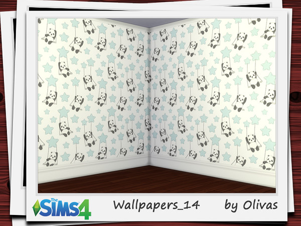 Sims 4 — Wallpapers_14 by olivas2 — Created for: The Sims 4 Wallpaper with plinth.