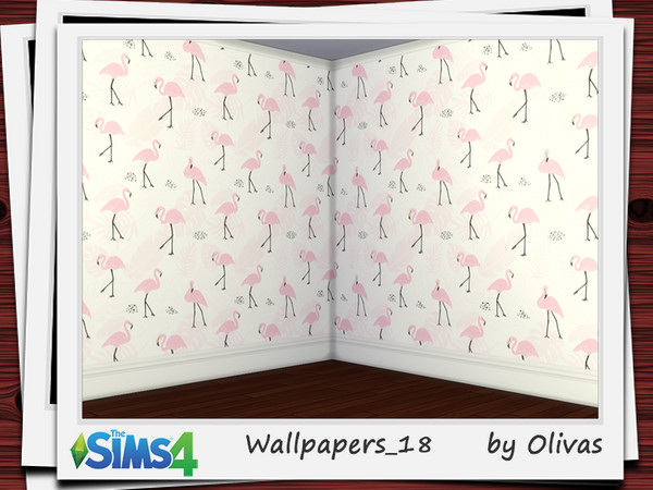 Sims 4 — Wallpapers_18 by olivas2 — Created for: The Sims 4 Wallpaper with plinth.
