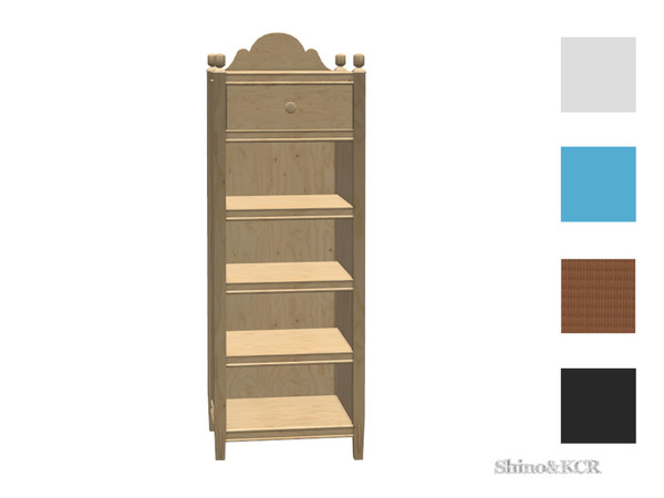 Sims 4 — Bathroom Charlott - High Boy by ShinoKCR — Bathroom Furniture matching the Charlott Series in Dressers