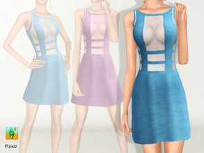 Sims 3 — Sheer Mini by pizazz — Great party dress with sheer accents. Sure to turn heads. Set for formal, career, and