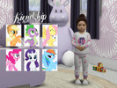 Sims 4 — Friendship is Magic Pants by rubyredinstead2 — I made these to match the tops I made with My Little Pony