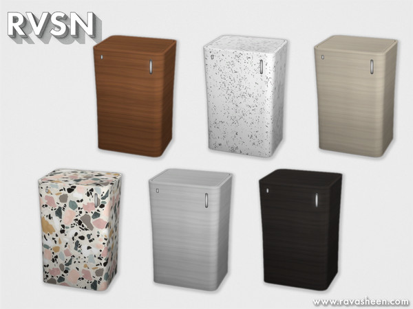 Sims 4 — Full Of It Smart Trash Can - Patterns Recolor by RAVASHEEN — This smart trash can is full of it - it being