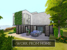 Sims 4 — Work From Home - Photo Studio / Flat by dandani94 — This is a build made thinking of a freelance photographer