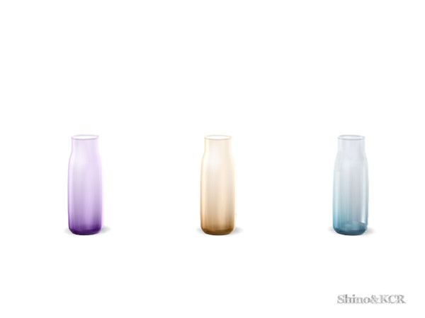 Sims 4 — Living Rose - Glass Vase 2 by ShinoKCR — Furniture Set inspired by Ligne Rose in Clutter