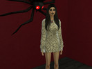 Sims 4 — Halloween Sweater Dress (MESH NEEDED!) by QiLinSims — This is a Halloween recolor of Sentate's Kourtney Sweater
