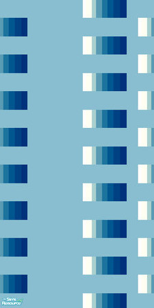 Sims 2 — Codex Wall Set - Blue by s00z — 