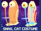 Sims 4 — Cat Costume - Gary the Snail with extra recolor by IndigoMoon3 — This requires the cats and dogs expansion. The