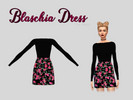 Sims 4 — [Raxys] Blaschia Dress by AfaGotica2 — :.:.:. REQUIREMENTS .:.:.:. * Base Game .:.:.:. ADDITIONAL INFO .:.:.:. *