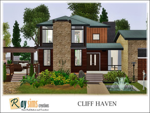Sims 3 — Cliff Haven by Ray_Sims — This house has 2 bedrooms, and 2 bathrooms. I really hope you guys like it.. Thank you