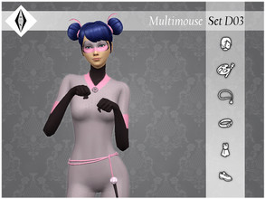 Sims 4 — Multimouse - SetD03 by AleNikSimmer — THIS IS THE FULL SET. -TOU-: DON'T reupload my items as yours. DON'T